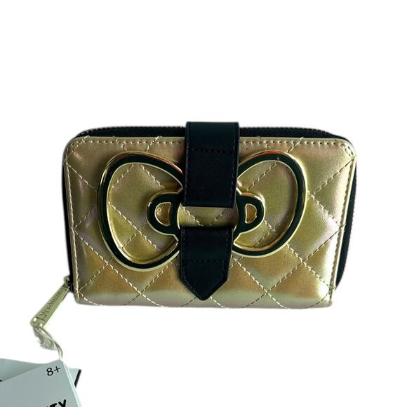 Loungefly Handbags - Hello Kitty 50th Anniversary Gold Wallet Loungefly New w/ Tags